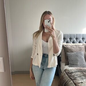 H&M Light Beige Jacket Blazer